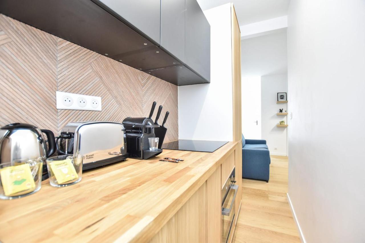 Apartmán Cosy 1Br - Place Saint Fargeau Paříž Exteriér fotografie